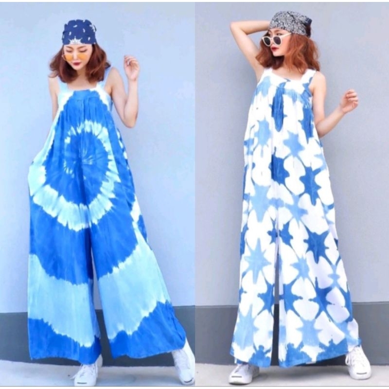 Batik Jumpsuit Jumpsuit Woman