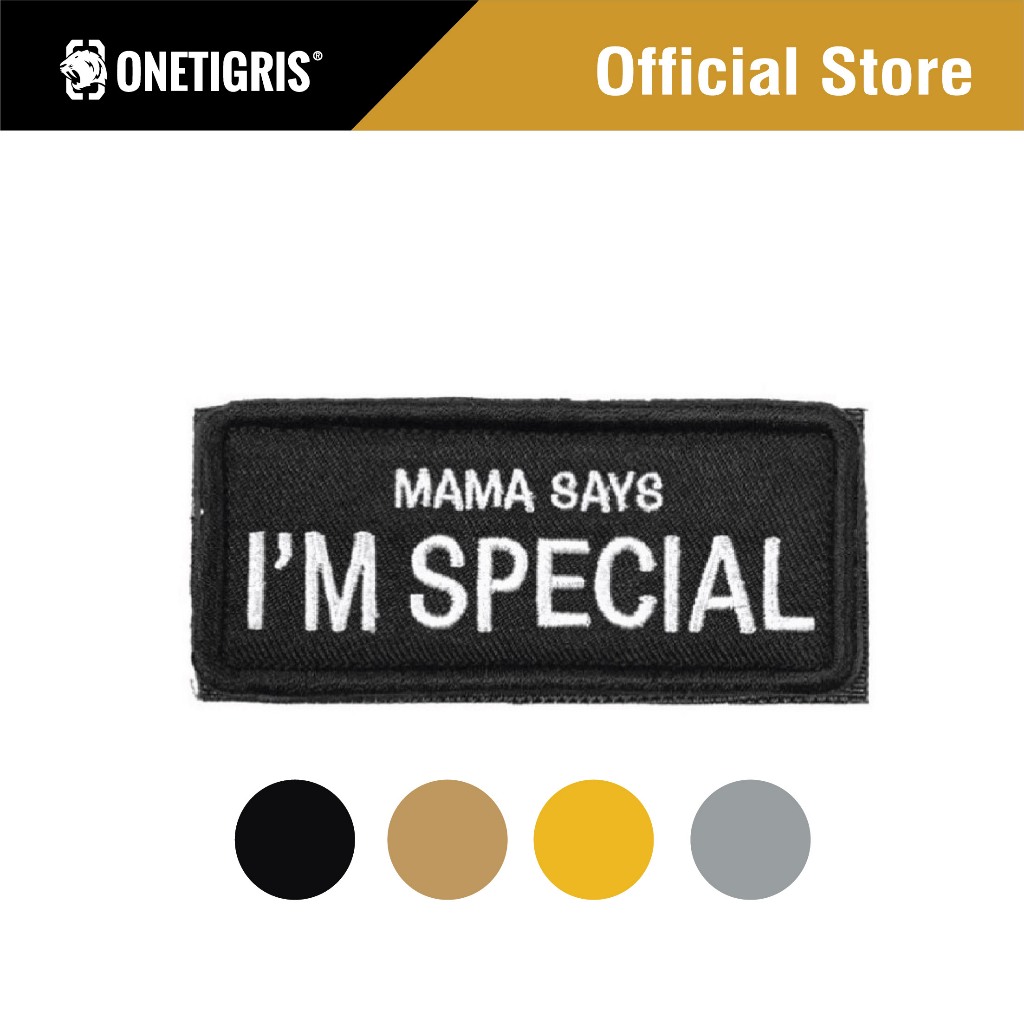 OneTigris MaMa Says I'm Special Uniform Arm Hook-And-Loop Shirt Military