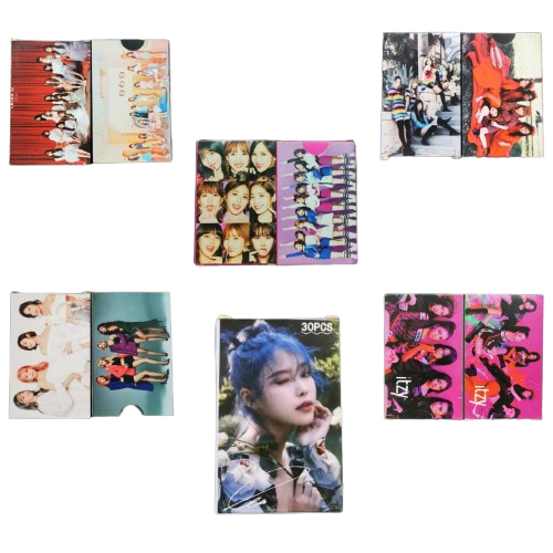 lomo Photo Card 1 Box Of 30 Cards ITZY MAMAMOO TWICE IU REDVELVET IZ*ONE Fan Merchandise