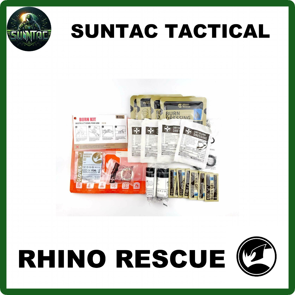 Rhino Rescue First Aid Kit For Burns | Burn CPTK0007