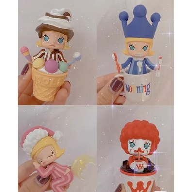 Send now Molly's Day Bubble Mart Confirm Official Popmart Blind Box Trendy Gift Doll Ornaments