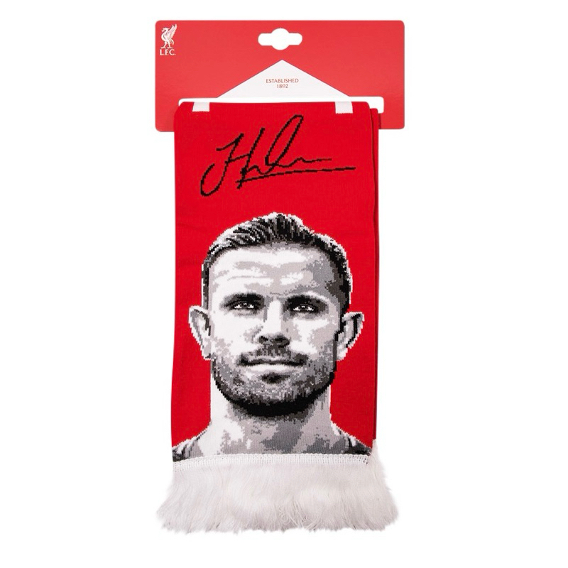 LIVERPOOL Scarf F.C. JORDAN HENDERSON