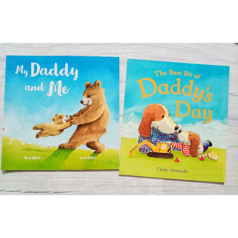 English Stories My Daddy and Me Day picture Story Book Father's
