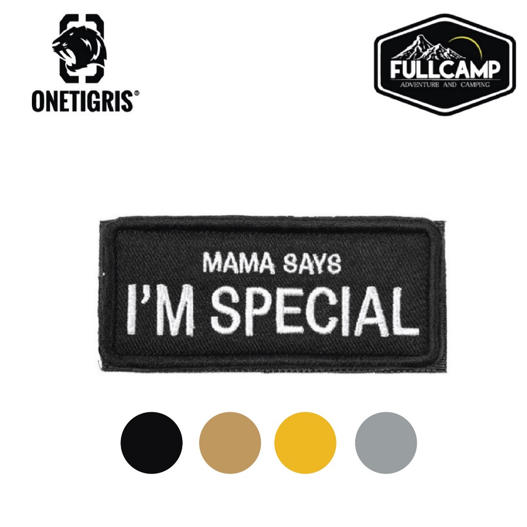 OneTigris MaMa Says I'm Special Patch Velcro-And-Loop Shirt Military Hook-And-Loop