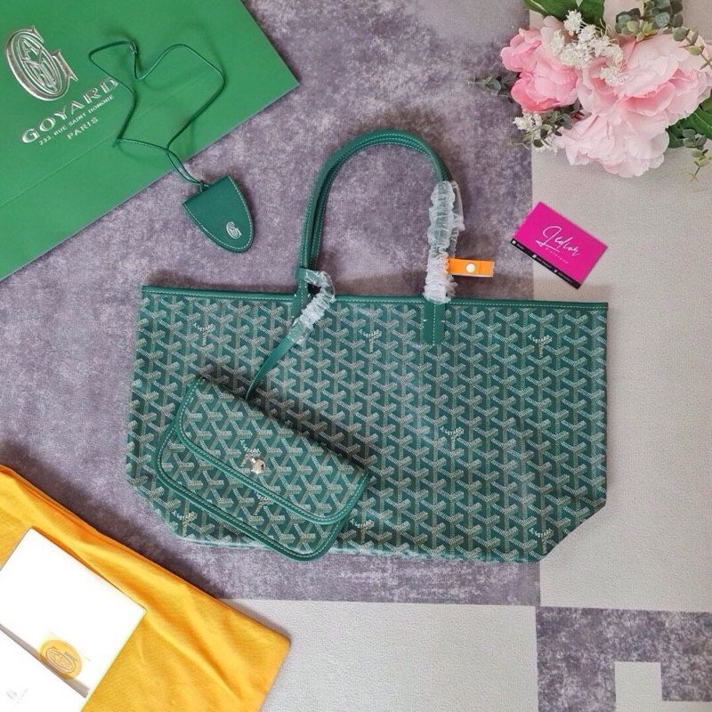 [Say Chat Before Ordering] Hot Green Goyard Pm Complete Equipment fullset