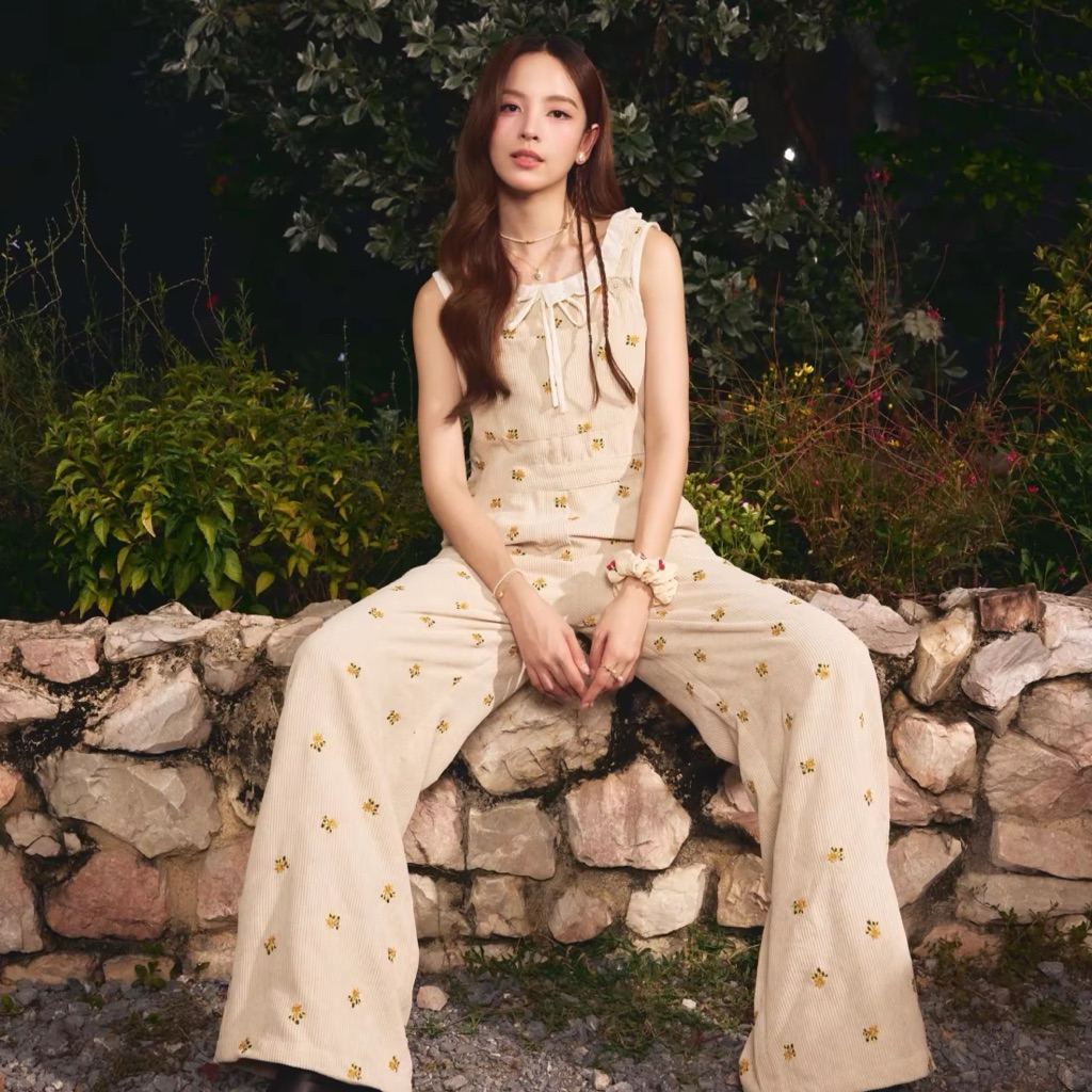 Forwarding A Long Overalls lookbooklookbook jane jumpsuit Model (Size.XS S M And L) Ivory lace Cream Color (With New/used)