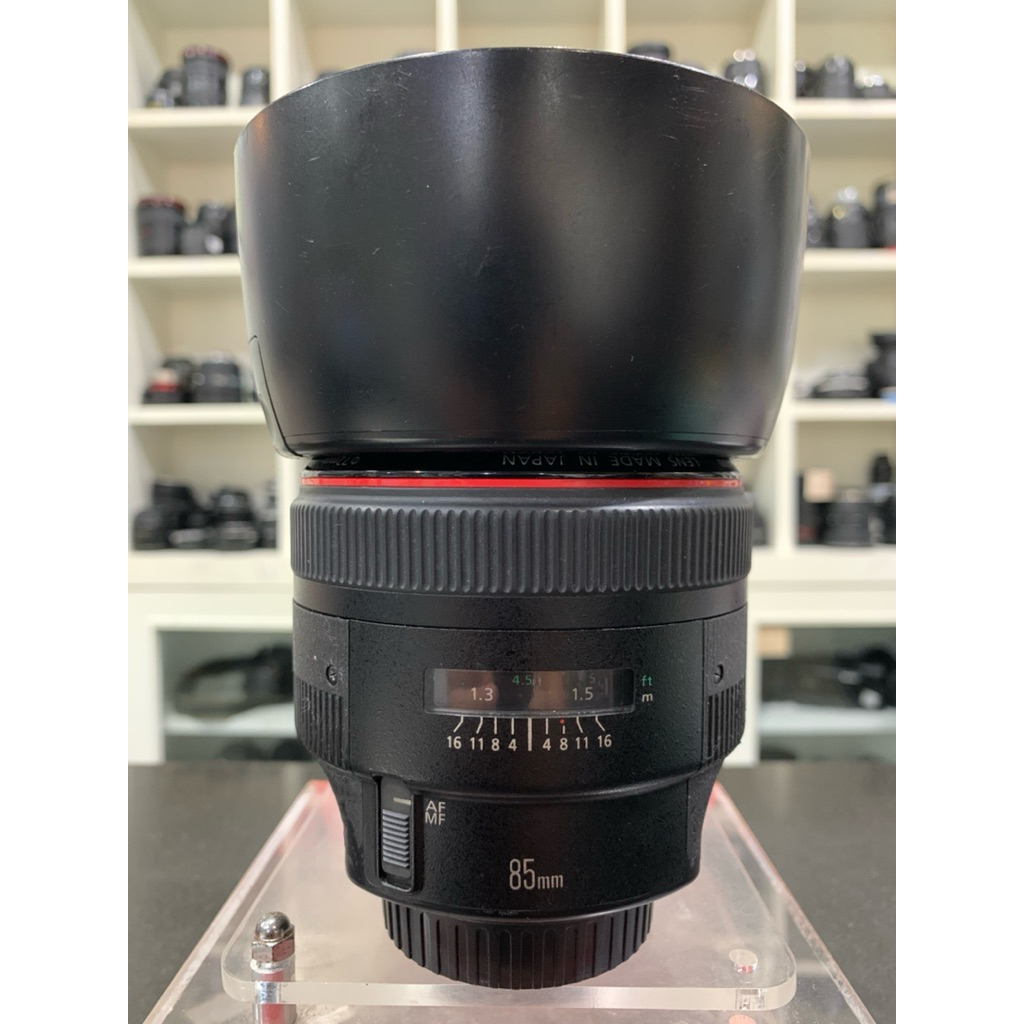 Canon EF 85mm F1.2 L II Usm: Former Store Warranty