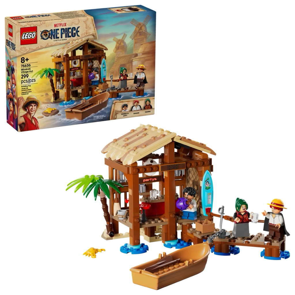 LEGO Exclusives ONE PIECE 75636 Windmill Village Hut