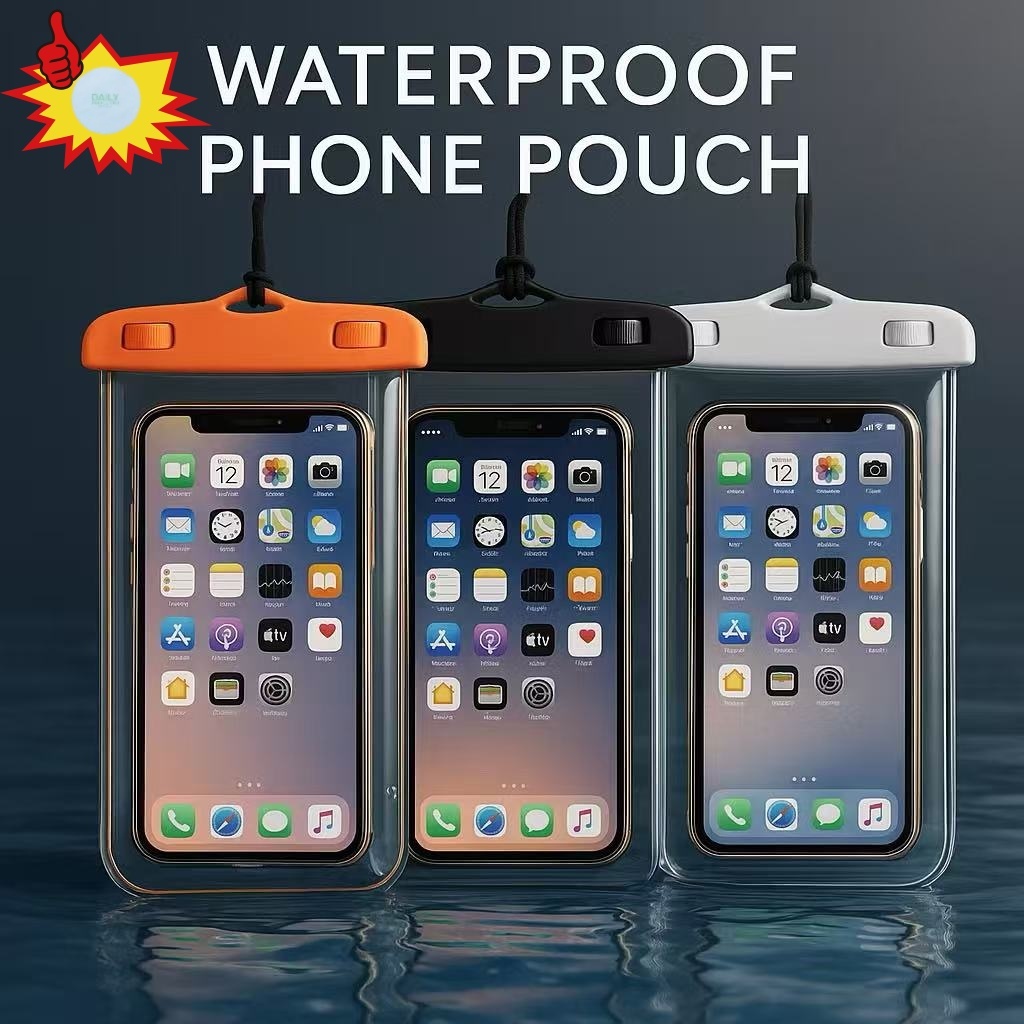 Waterproof Mobile Phone Bag Can Touch Screen Sunshine Water Deep dry Bags