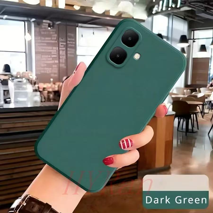 Velvet Case For iNfinix Smart10 Pop10 Spark GO2 Pastel Solid Color