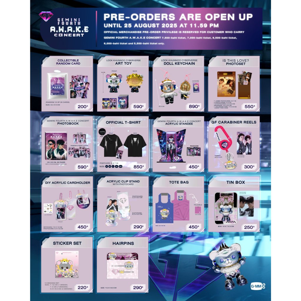 GEMINI FOURTH A.W.A.K.E CONCERT GMMTV Jamie Nine Four GeminiFourth