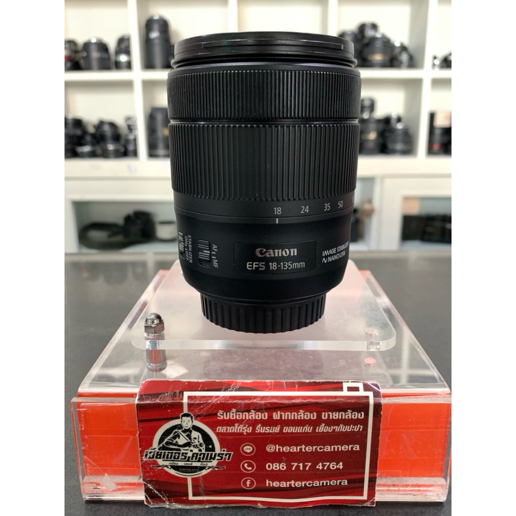 CANON EFS 18-135mm F3.5-5.6 Is USM