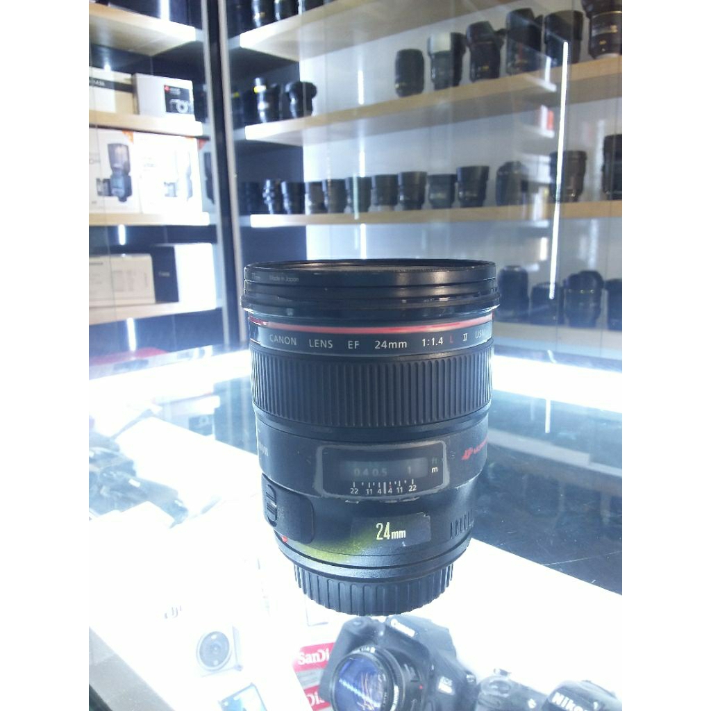 Branch Of M.b. : Canon EF 24mm F1.4L USM Uy Good Condition 25