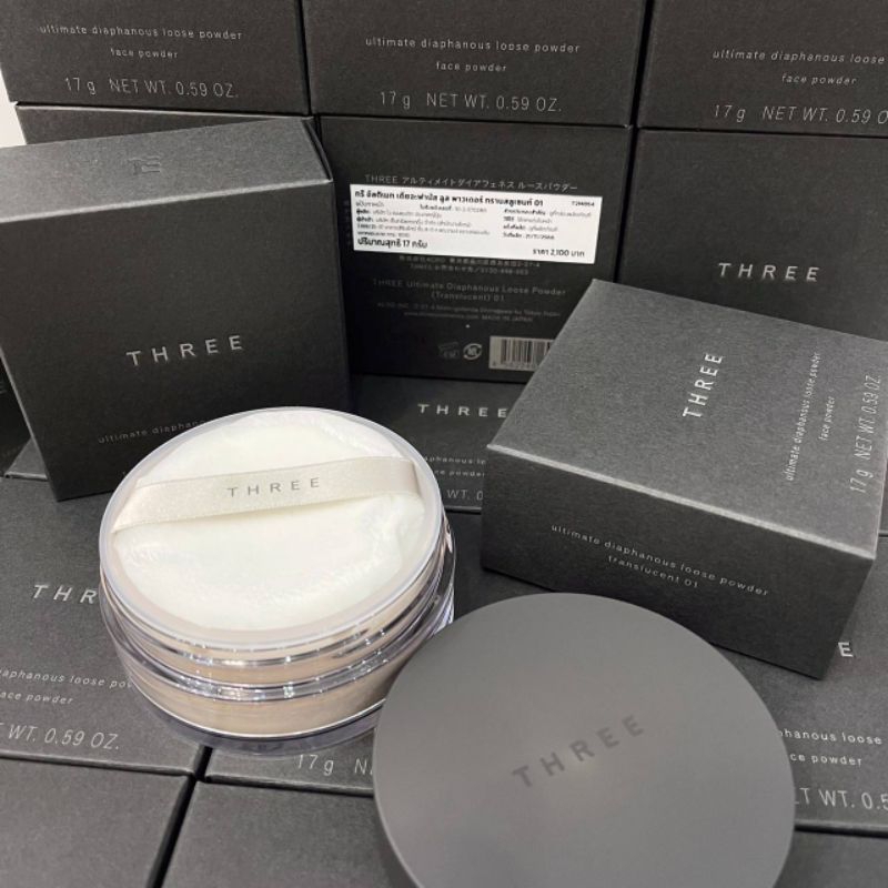 Fashion Fashion ❤ Three Types Extremely Translucent Loose Powder 17g#透亮01. c20