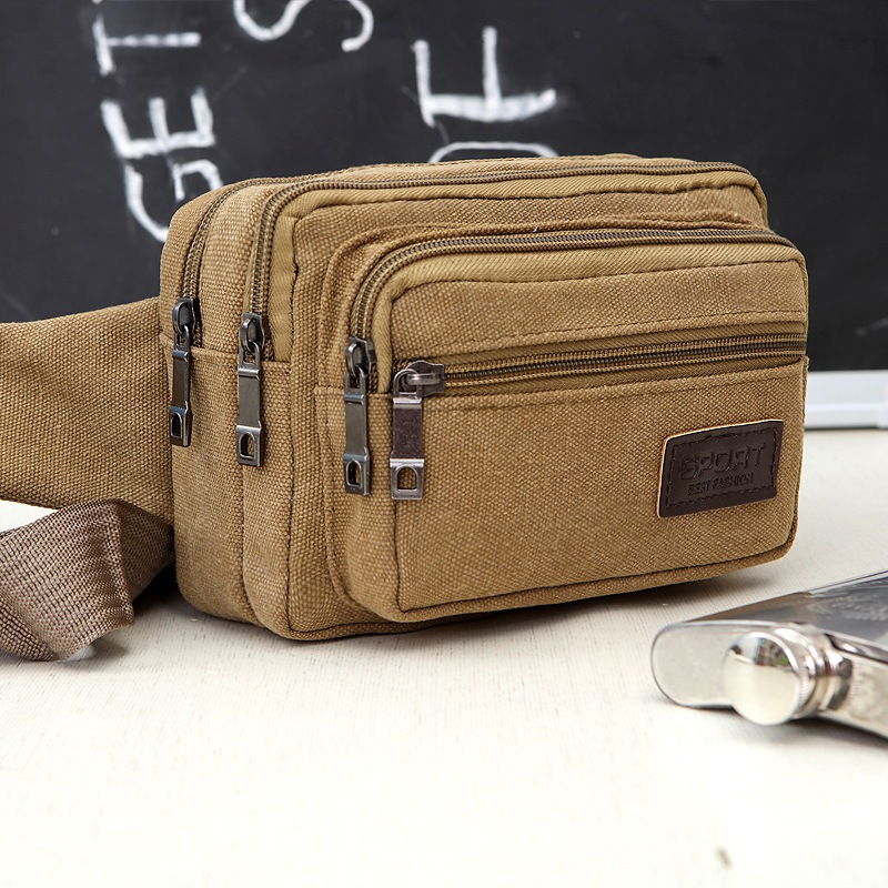 Arrived Within Three Days Multi-Purpose Waist Bag Large Capacity Business