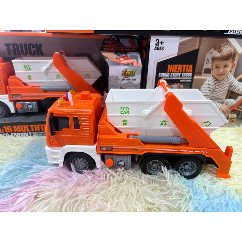 Toy Car Garbage Truck Children's Play Cars S no.JS107B