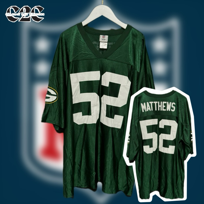 NFL Jersey-Green Bay Packers: Matthews No.52