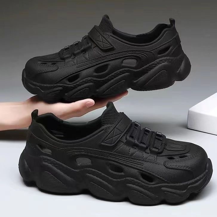 Men's Sneakers Breathable Sun Protection Soft PU Shoes For Men And Women 112202