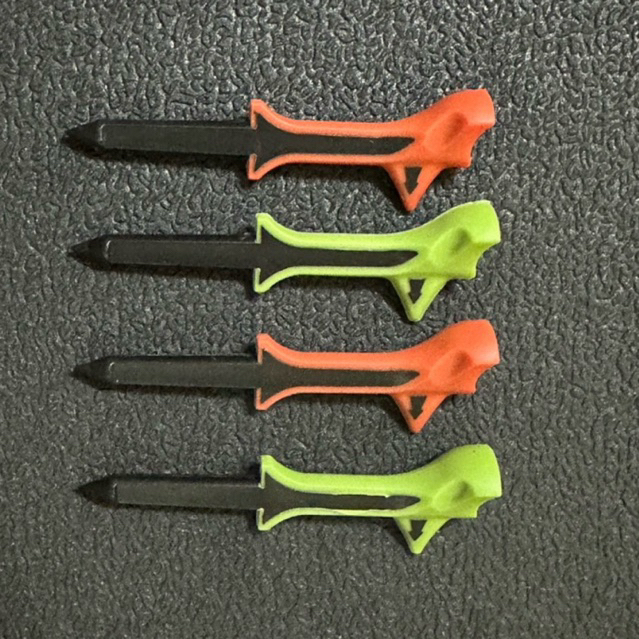 Premium Golf Tees [4 Pcs] Silicone Head Ball Tee
