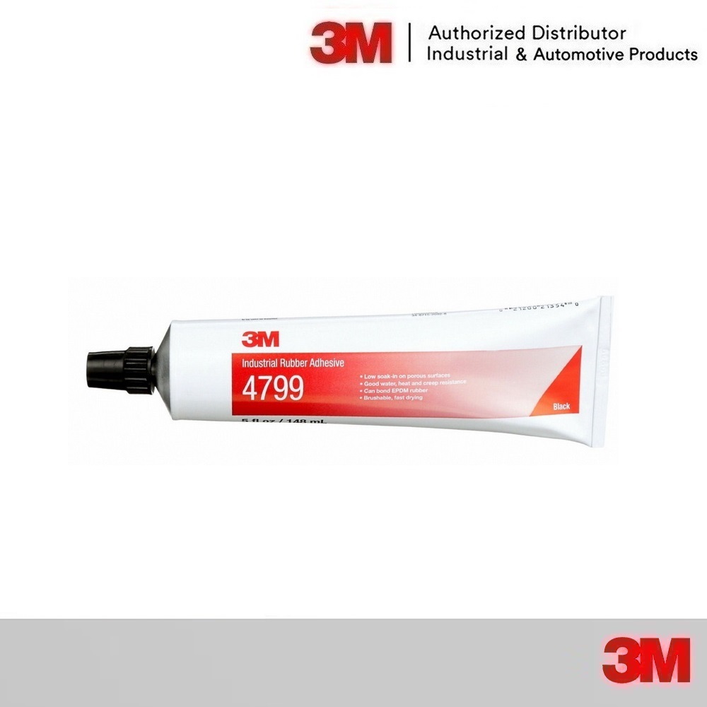3M General Rubber Edge Adhesive Good Sealing Of Various Leaks Black 5oz Weatherstrip 4799 3M Adhesive