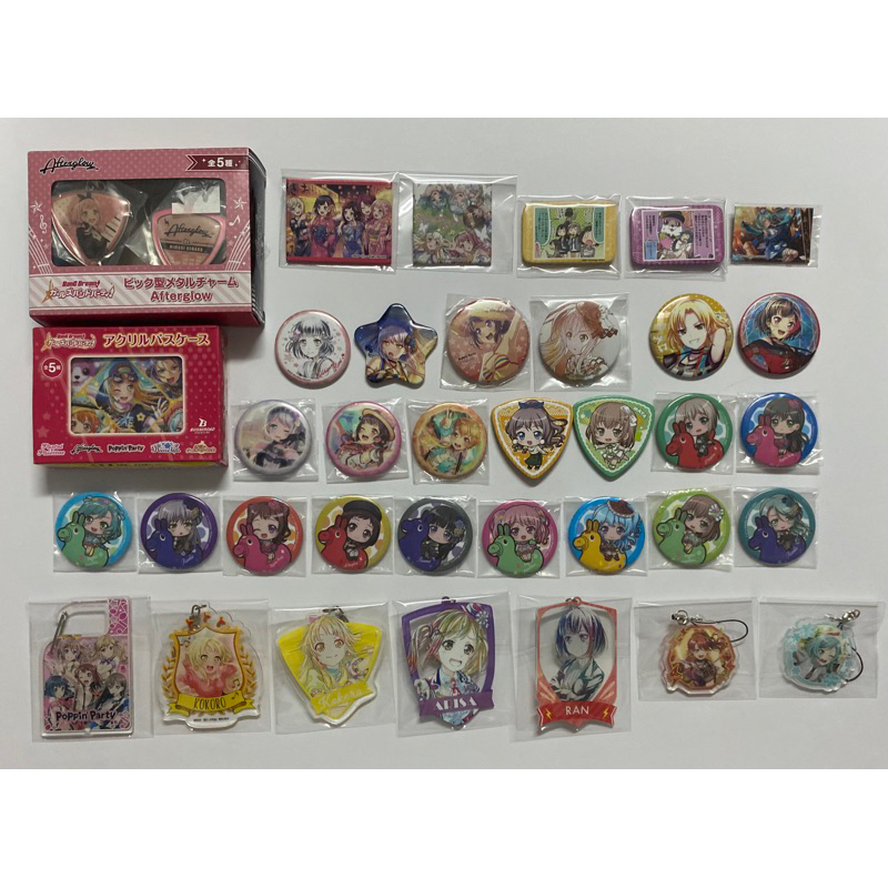 [Set1] BanG Dream Collectibles! Girls Band Party! Anime Merchandise