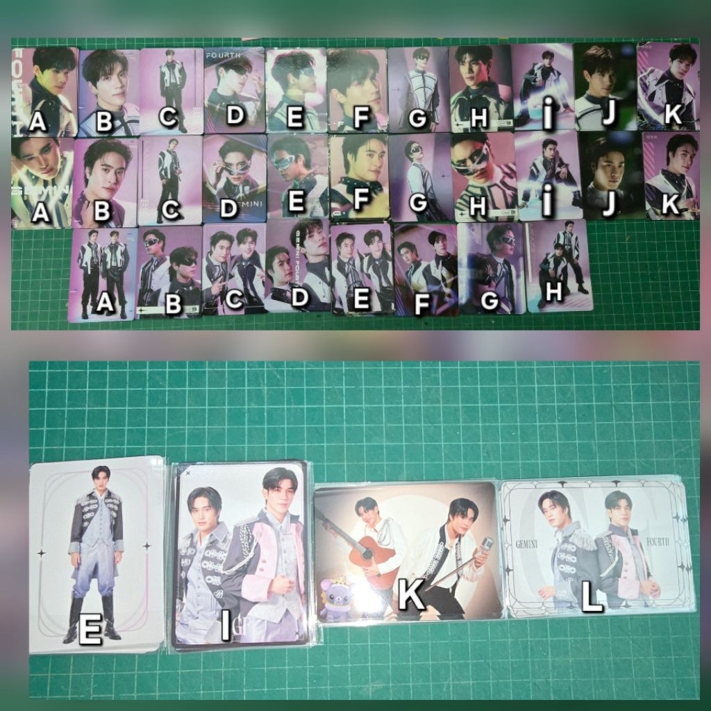 Separate Card Gemini Fourth AWAKE concert/Run the world Collectible Random GMMTV