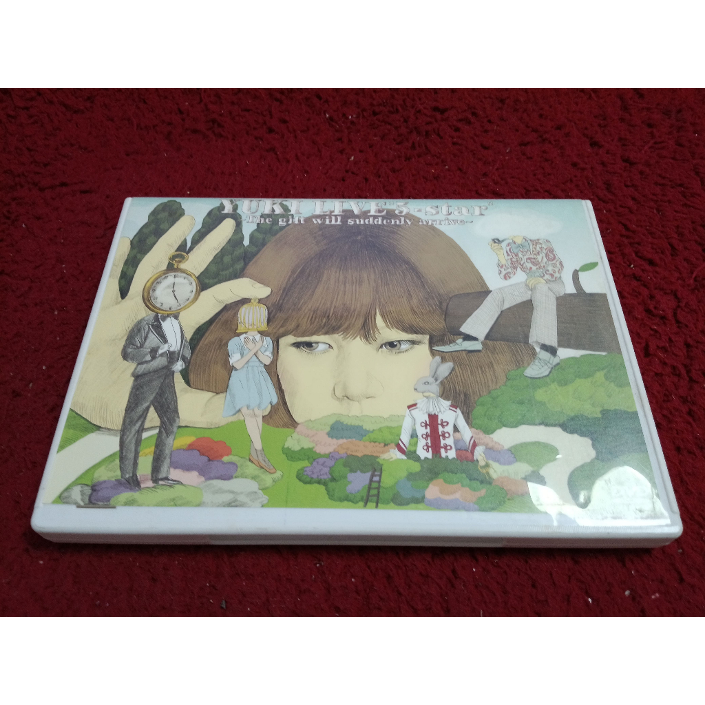 Universal DVD YUKI LIVE "5-star" ~The gift will suddenly arrive~ Condition As Shown In The Cover Photo A2537