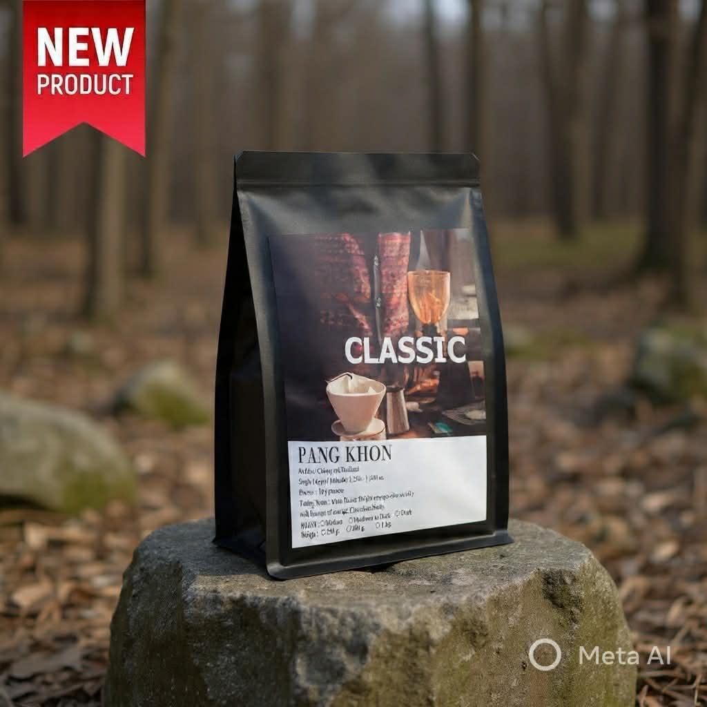 Roasted Coffee Beans Doi Pangkhon (Dry Process) Classic Ban Cultivation Area (Aa Seeds)
