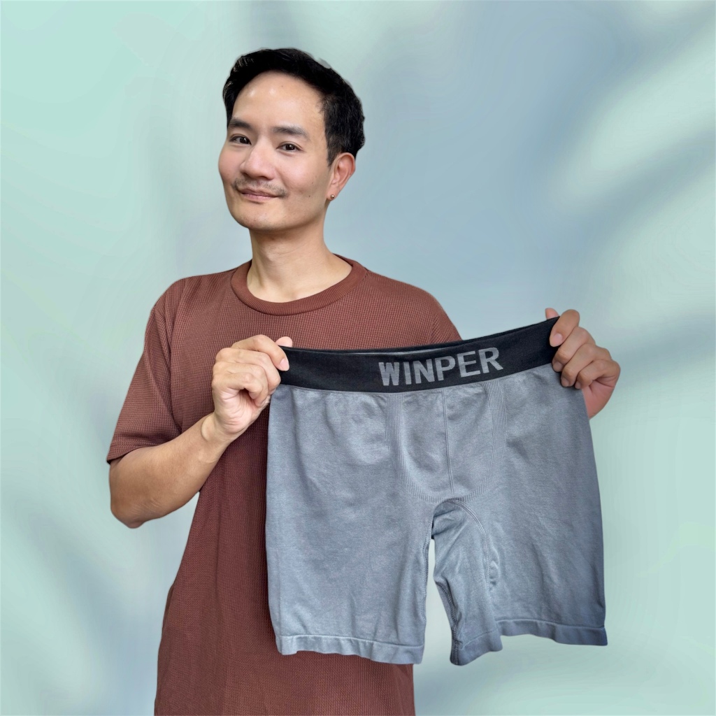 Men's Underwear 14-Inch Long Free Size WINPER Brand (Pack Of 6 And 14) (W19) (3726) Man