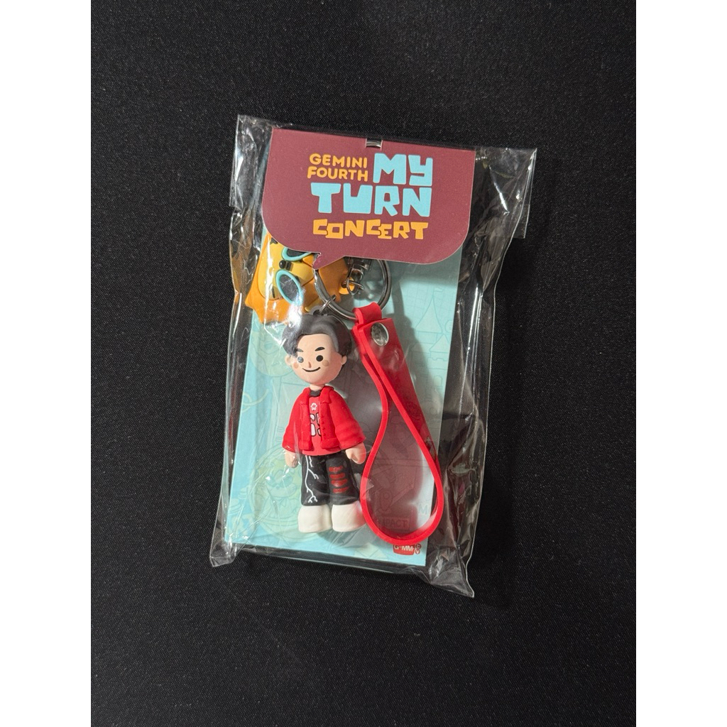GEMINI | 3D Rubber Keychain : FOURTH MY TURN CONCERT