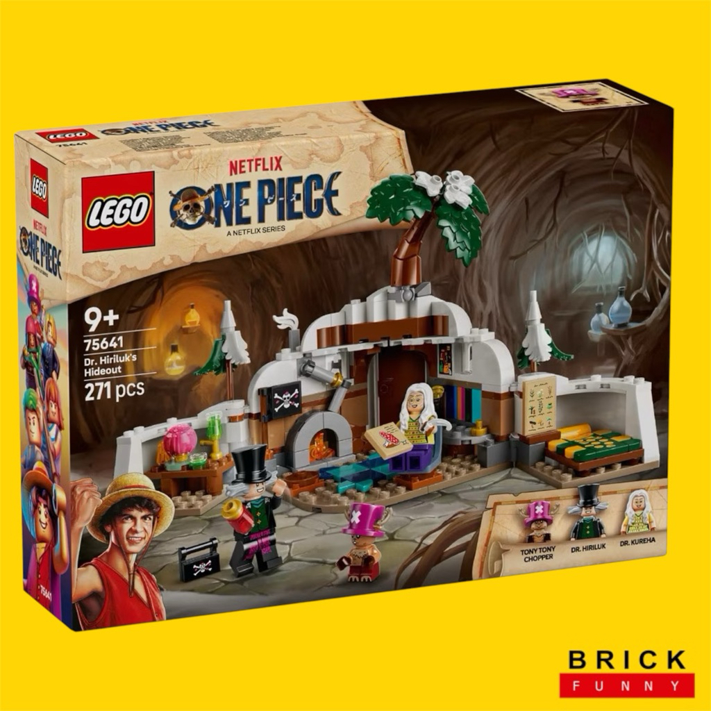 Lego One Piece 75641 Dr. Hiriluk's Hideout New Products Beautiful Box 1