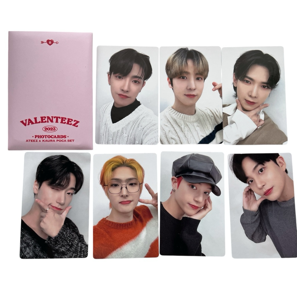 ATEEZ Card-2023 VALENTEEZ PHOTOCARDS (X KAURA POCA SET)