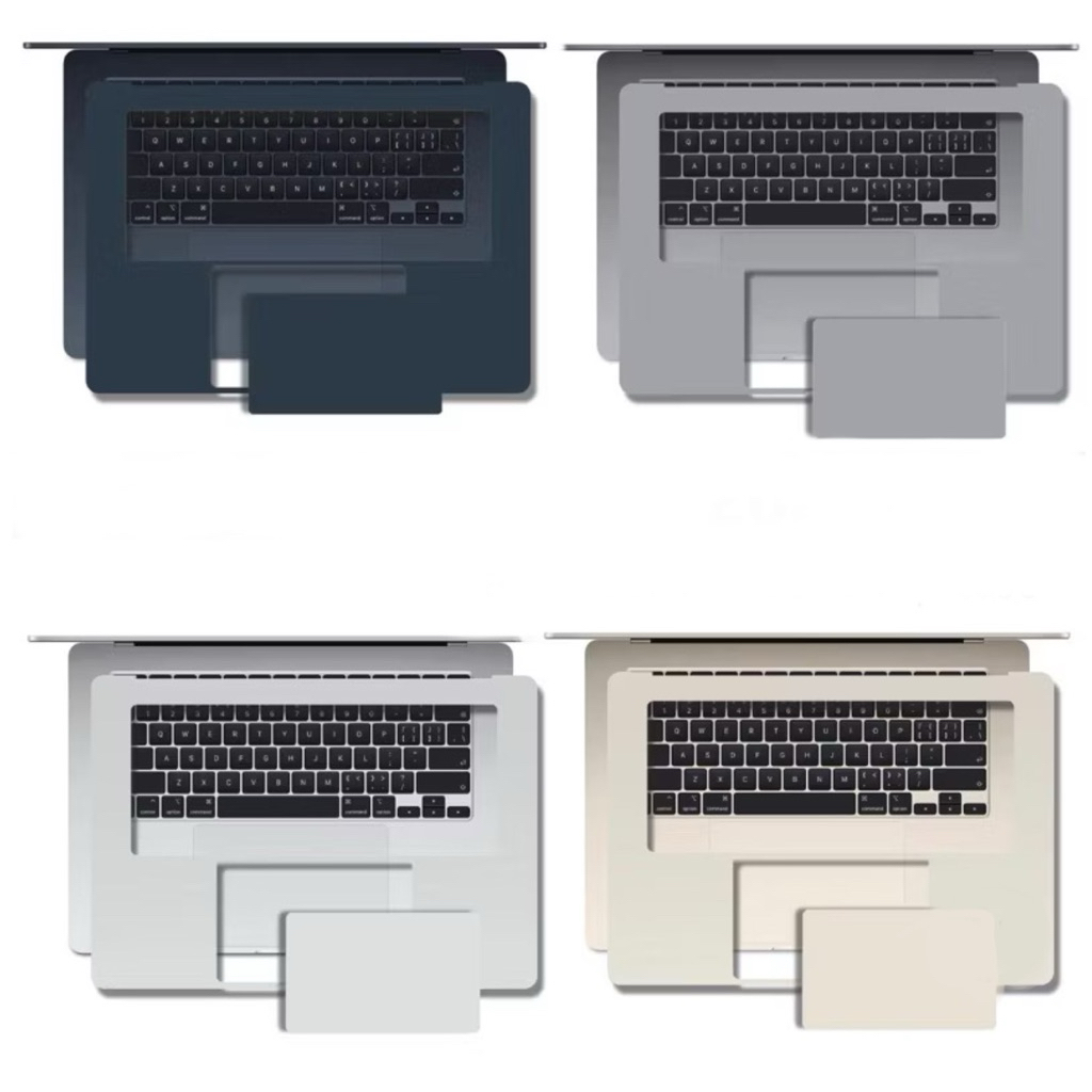 3M PVC MacBook Scratch-Resistant Sticker For Air15.3 2023-2026 M2 M3 M4 M5 Model A2941 A3114 A3241 A3448
