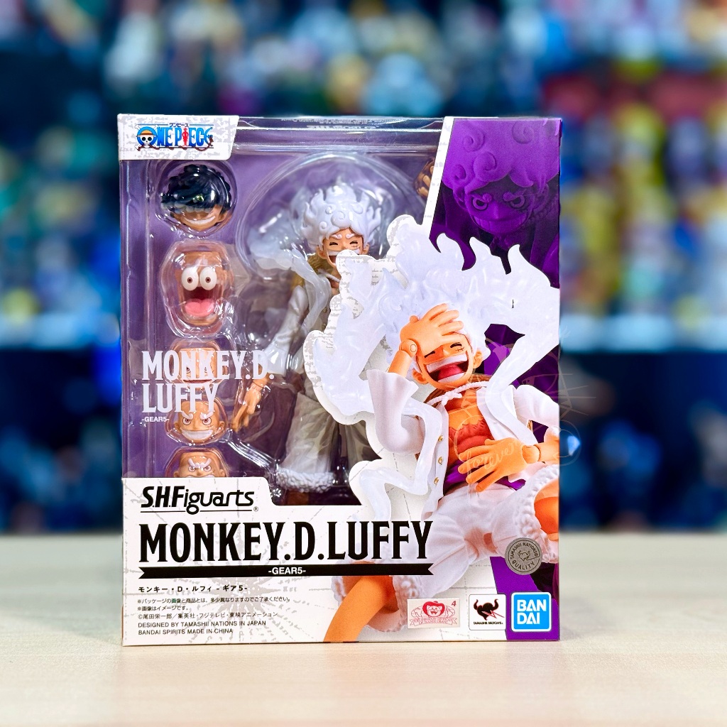 Figure Luffy Gear 5 S.H.Figuarts One Piece Monkey D. New Authentic