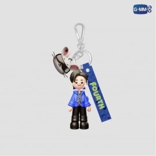 🚚(Ready To Ship)FOURTH 3D RUBBER KEYCHAIN GEMINI FOURTH MY TURN CONCERT GMMTV Gemini Fourth GEMINIFOURTH