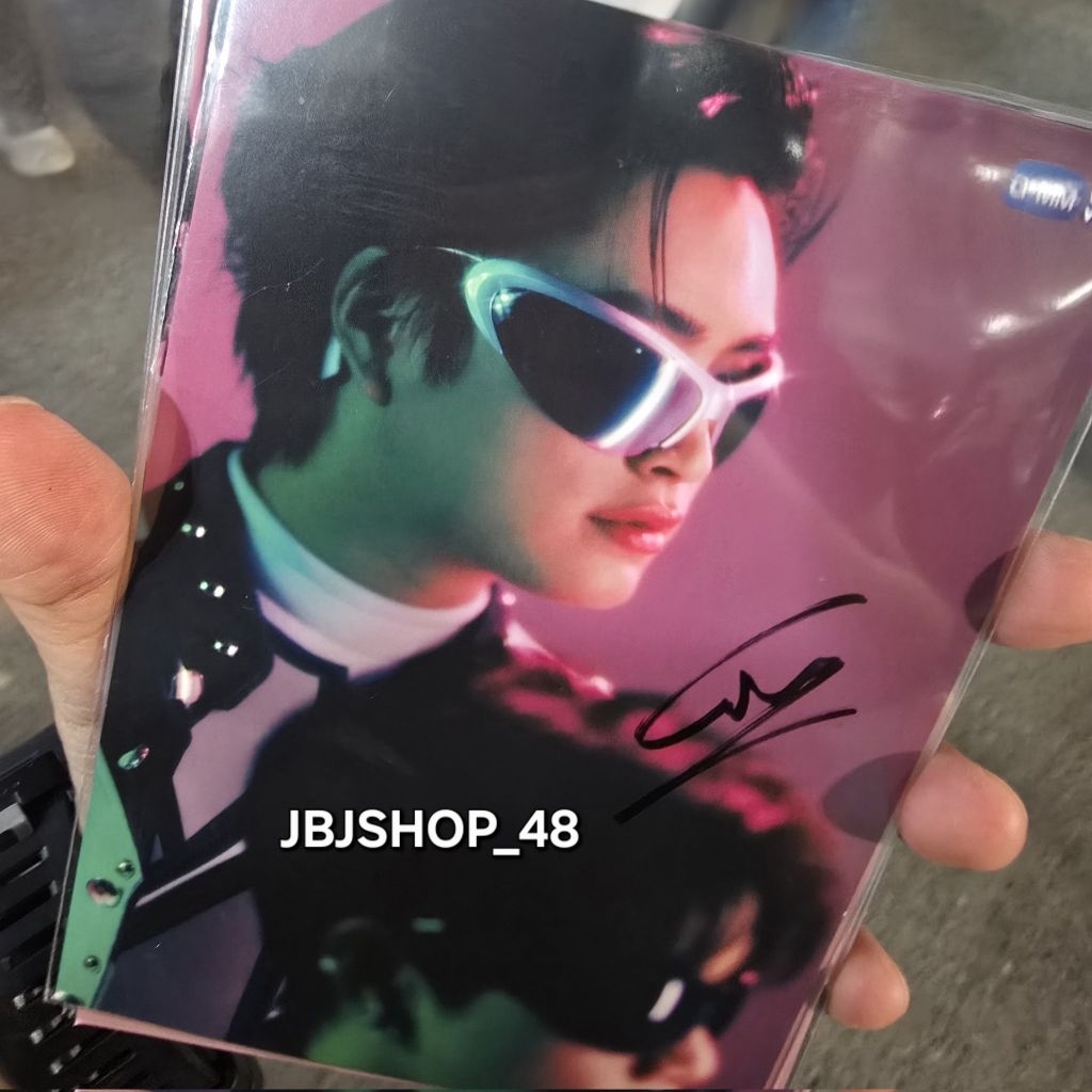 Real Signed Fresh Sign Postcard Gemini Awake Concert GMMTV