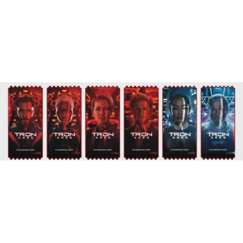 Collectible Ticket Tron Ares Authentic From SF Cinema SF+ 2 2025