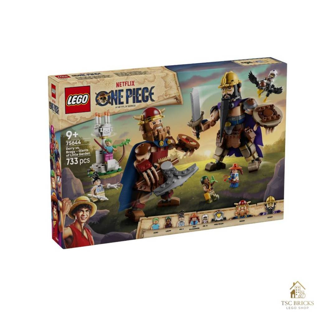 Lego One Piece 75644 Dorry vs. Brogy-Giants of Little Garden