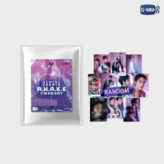 GEMINIFOURTH COLLECTIBLE RANDOM CARD Gemini Fourth A.W.A.K.E CONCERT GMMTV