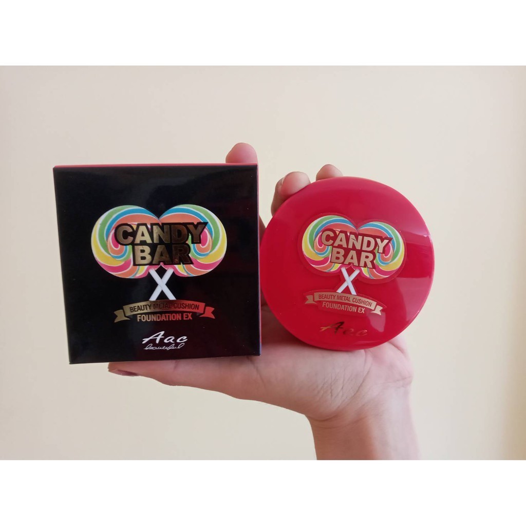 Aac candy bar Double powder 2-Layer Sunscreen Increases Whiteness Smoothness And Brightness.