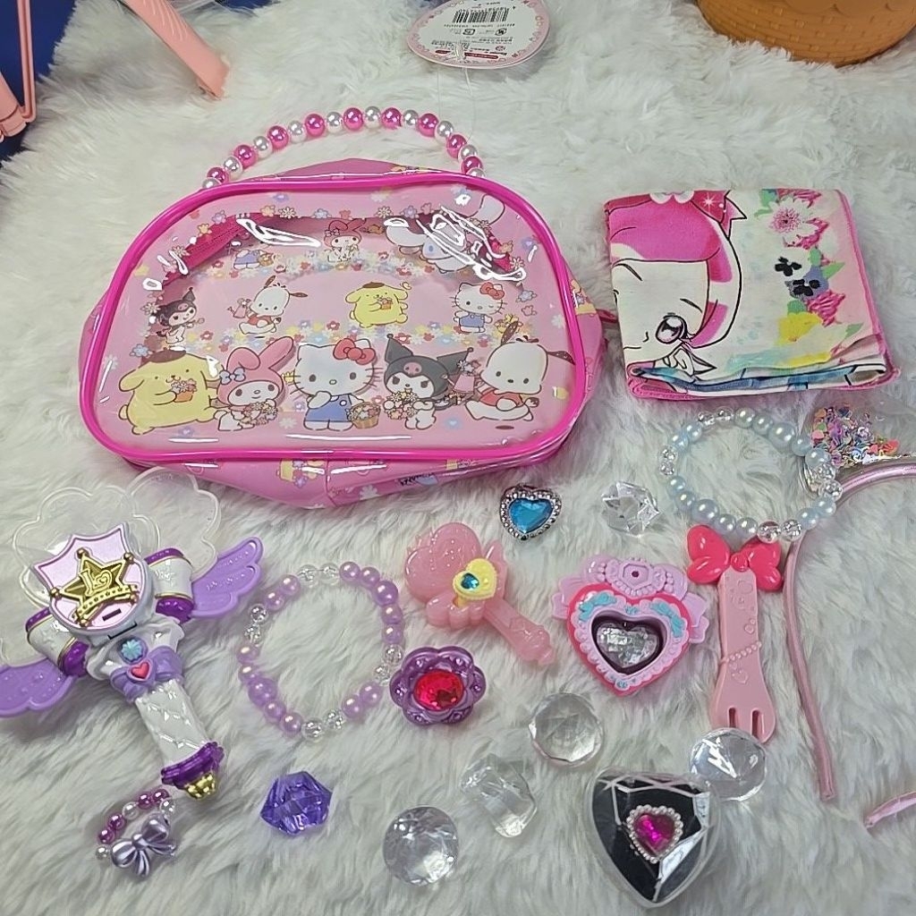Gift Set Jewelry Dress Up With Bag Sanrio