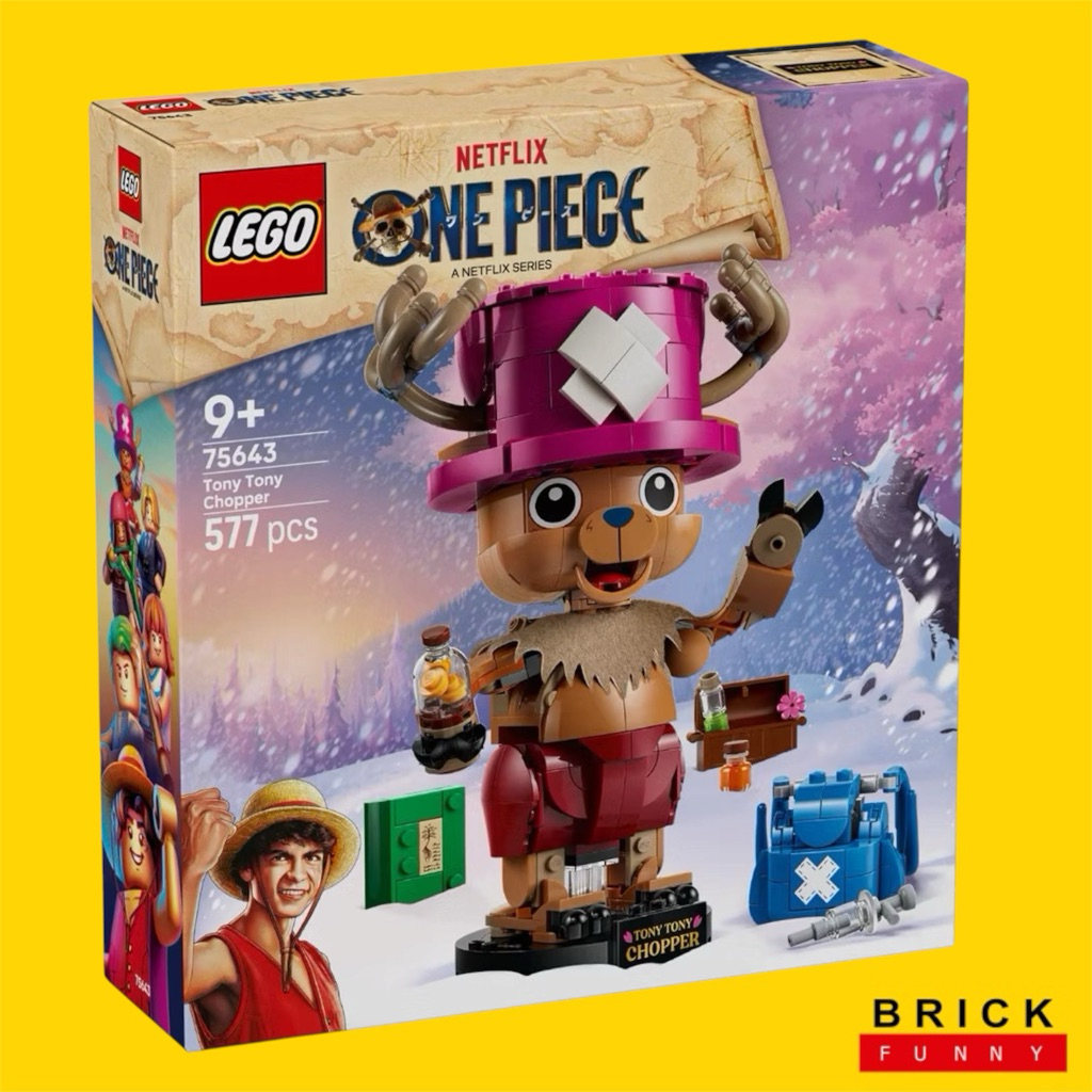 Lego One Piece 75643 Tony สินค้าใหม่ กล่องสวย 1