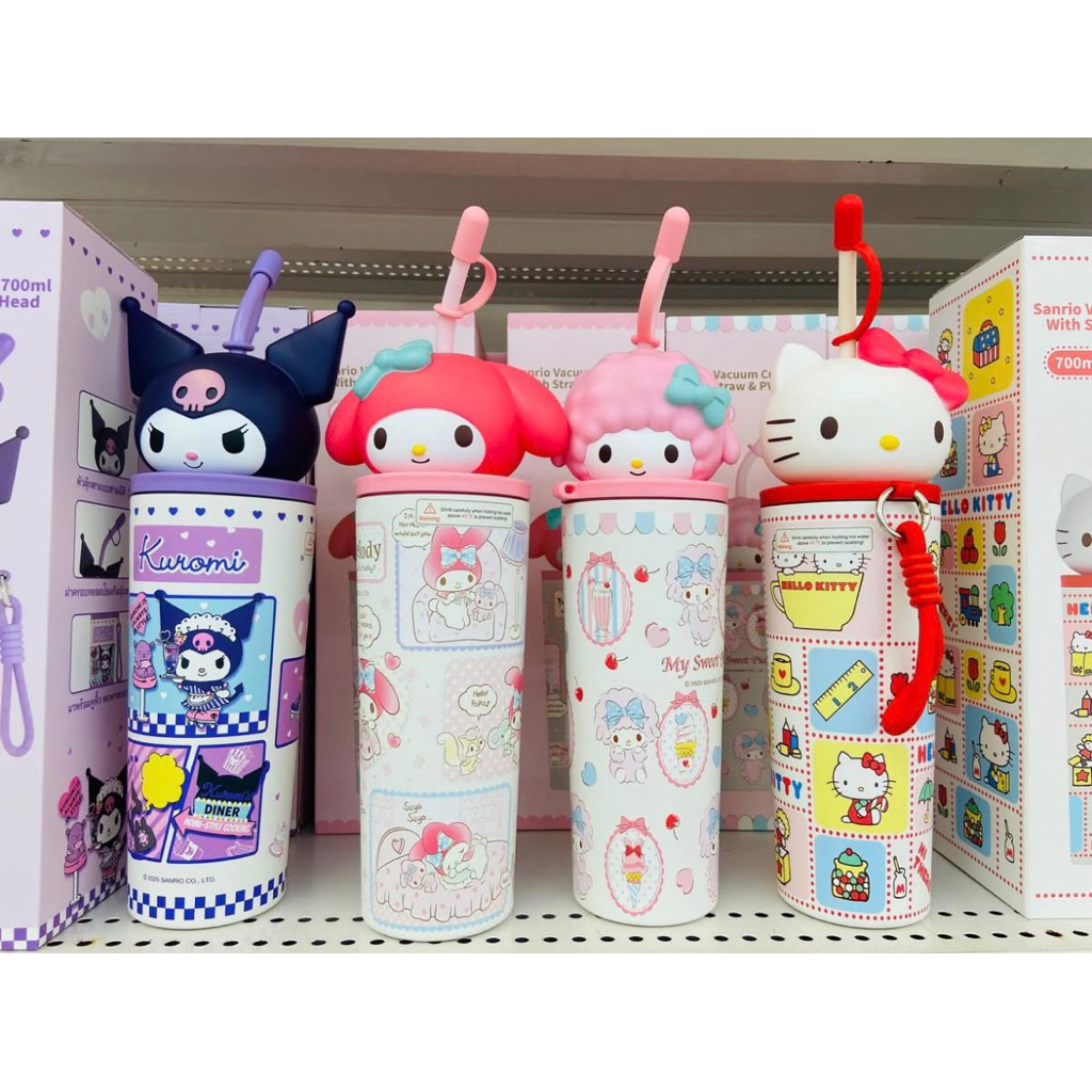 Carry (Lotuss x Sanrio) New Model Of Cold Storage Glass 700ml.
