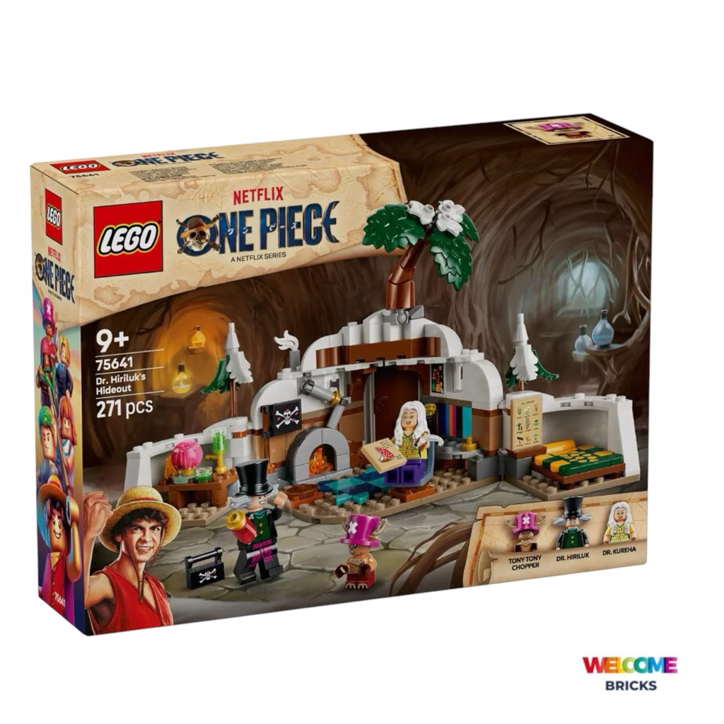 Lego One Piece 75641 Dr. Hiriluk's Hideout New Products 1
