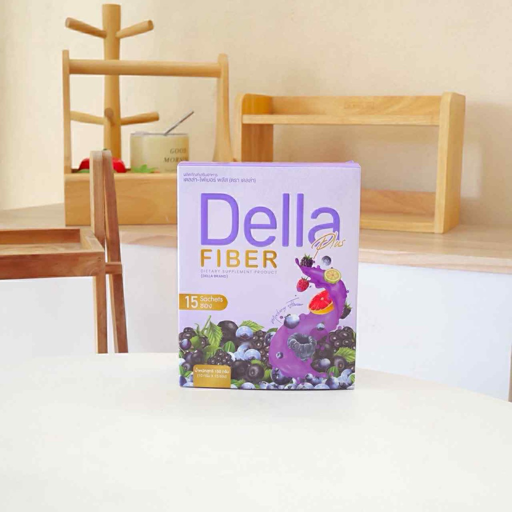 Della-Fiber Plus Della New Formula Detox Dream 1 Box 15 Sachets