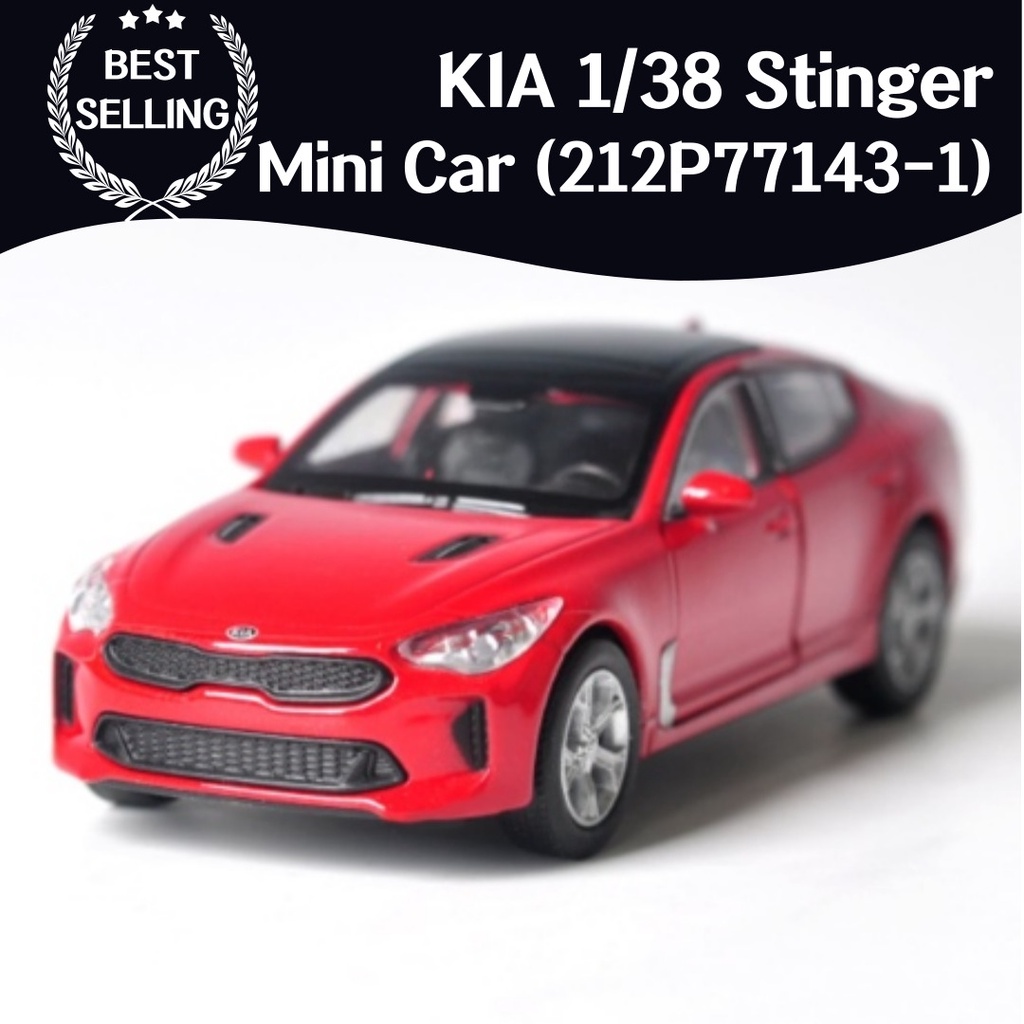 Kia Stinger with our 1/38 Scale Mini Car - Perfect for Collectors and Enthusiasts Hobbyist Accessories Kia Merchandise Collectible Toys