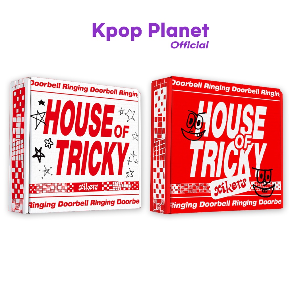 Xikers - 1st Mini Album [HOUSE OF TRICKY : Doorbell Ringing] | Shopee ...