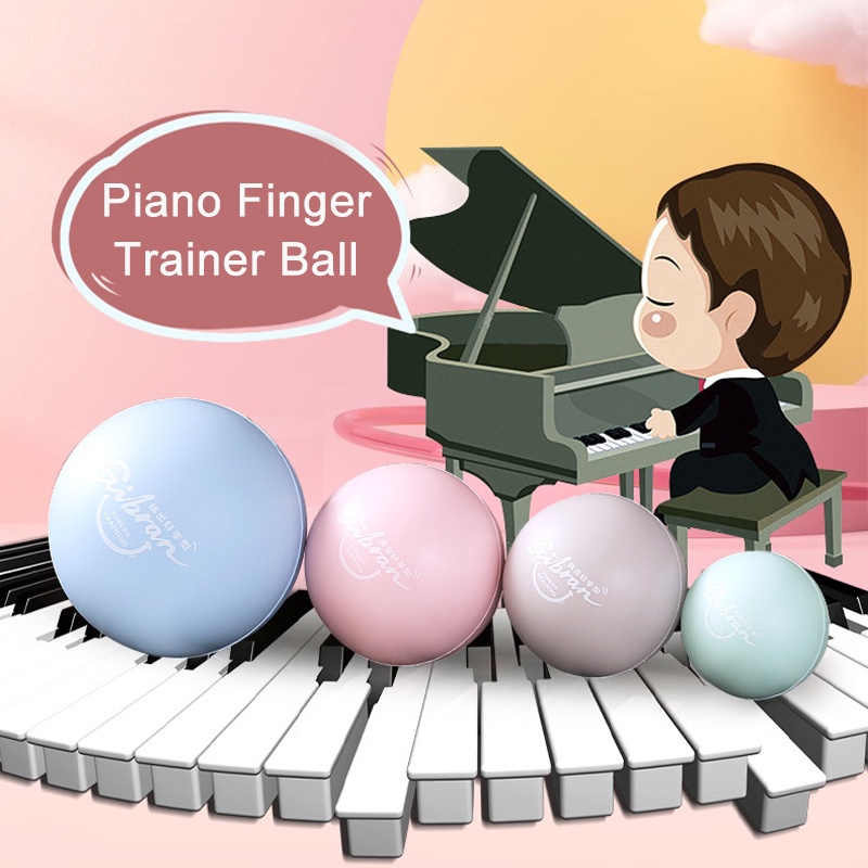 4 Pcs/Set Finger Training Ball Piano Playing Auxiliary Finger Strength Training Equipment Hand Holding Ball