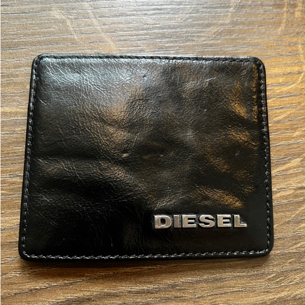 Diesel Italian Oil Wax Leather Card Holder Business Bag