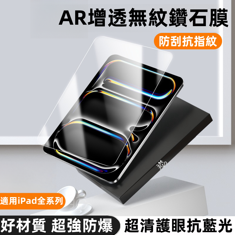 Hd Anti-Blue Glass Sticker Suitable For iPad 11 Air 10 9 8 7 6 M5 mini7 pro13 Inch 2026 Protective